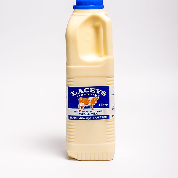 Lacey's Farm Milk 1ltr Whole