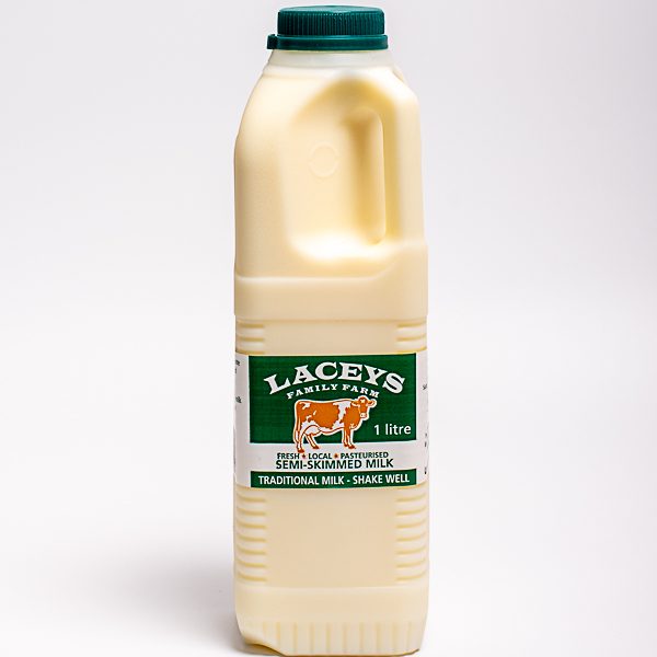 Lacey's Farm Milk 1ltr Semi